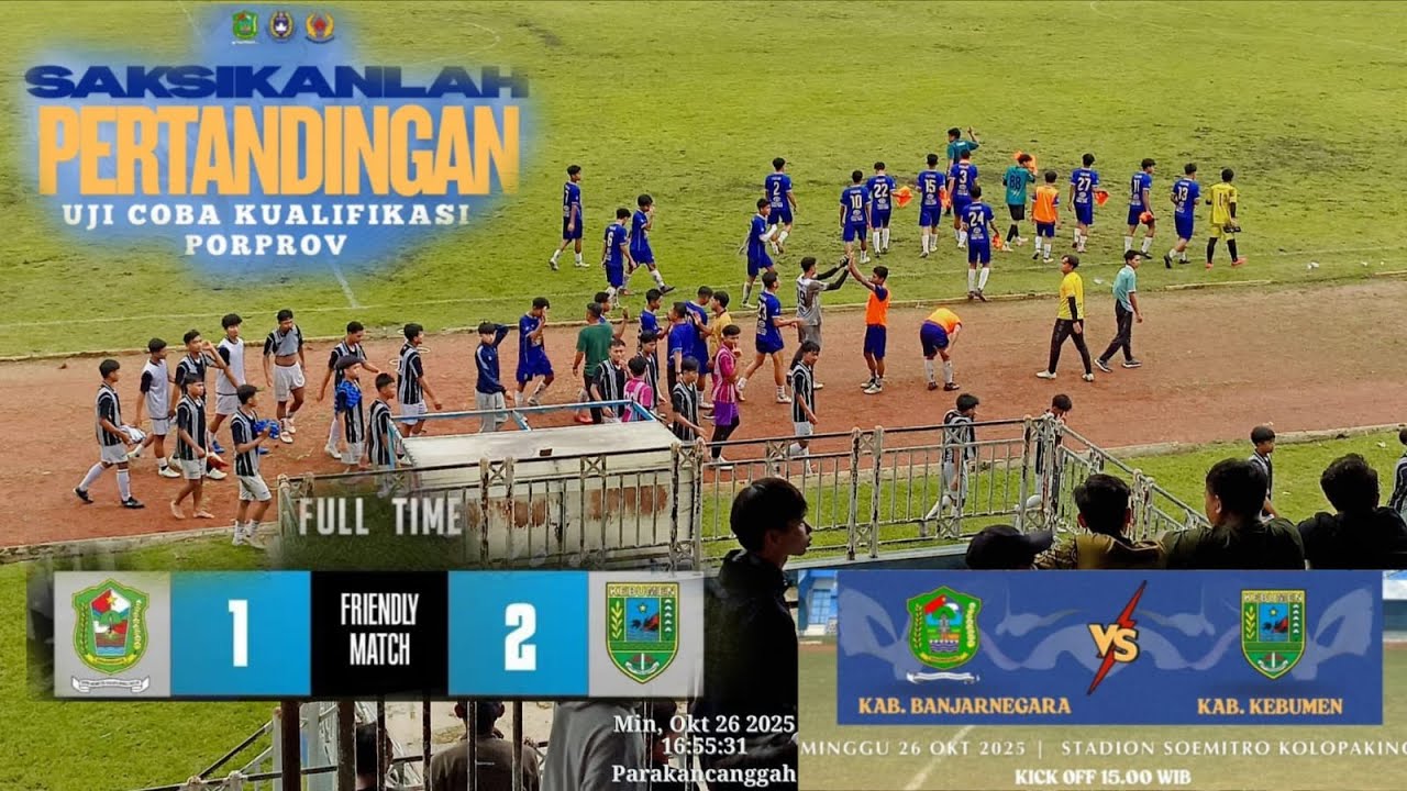 KERAS PORPOV BANJARNEGARA VS PORPROV KEBUMEN