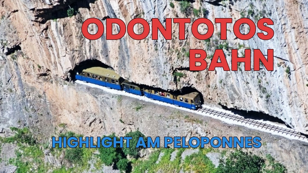 Odontotos Bahn am Peloponnes in Griechenland