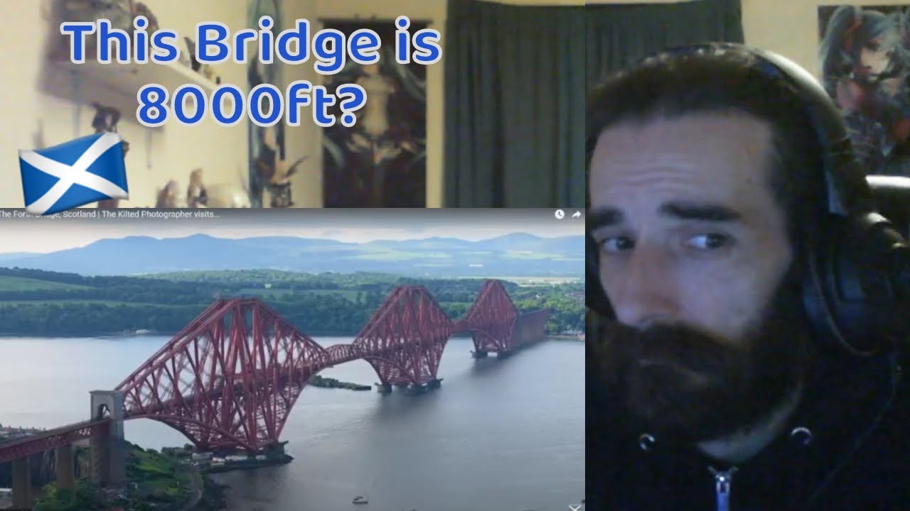 Reacting to The Forth Bridge, Scotland