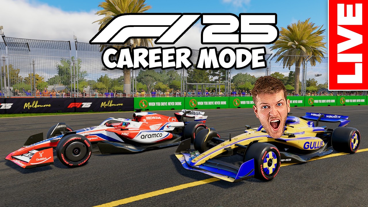 F1 25 Career Mode 100% British & Belgian Grand Prix!