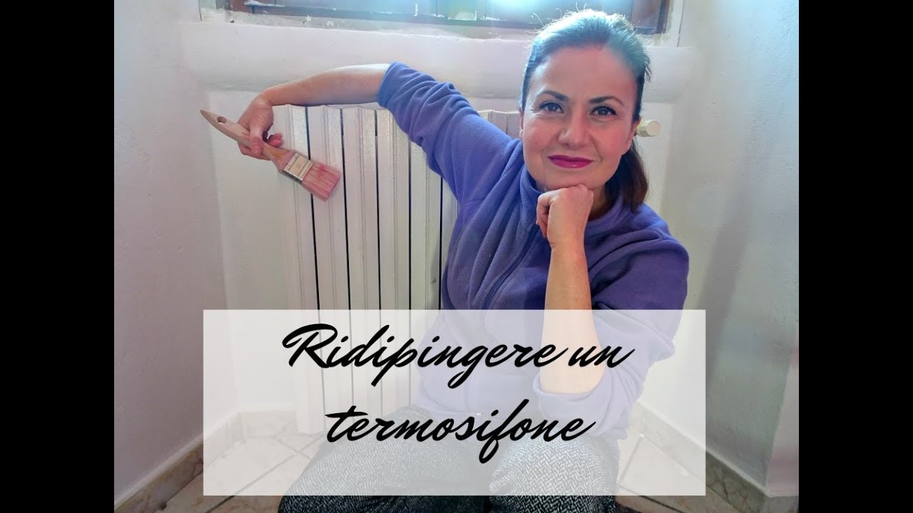 Come ridipingere un termosifone.