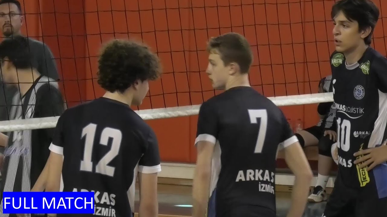 İzmir Arkas(B) - Altay Küçük Erkekler Voleybol Karşılaşması I Full Maç