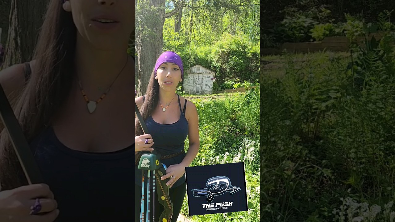 The Push Archery #ShotOfTheWeek is shoot at a vertical can, 10 yards, shoot till ya hit 🏹