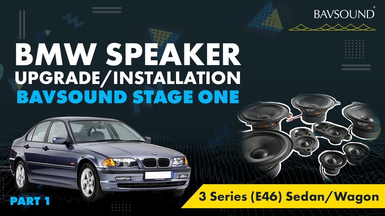 BMW Speaker Upgrade/Installation | 3 Series (E46) Sedan/Wagon | BAVSOUND Stage One | Part 1