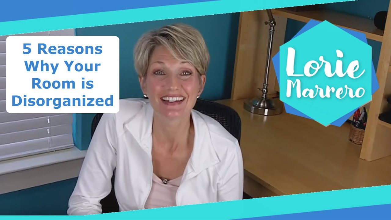 5 Reasons Why Your Room is Disorganized | Clutter Video Tip