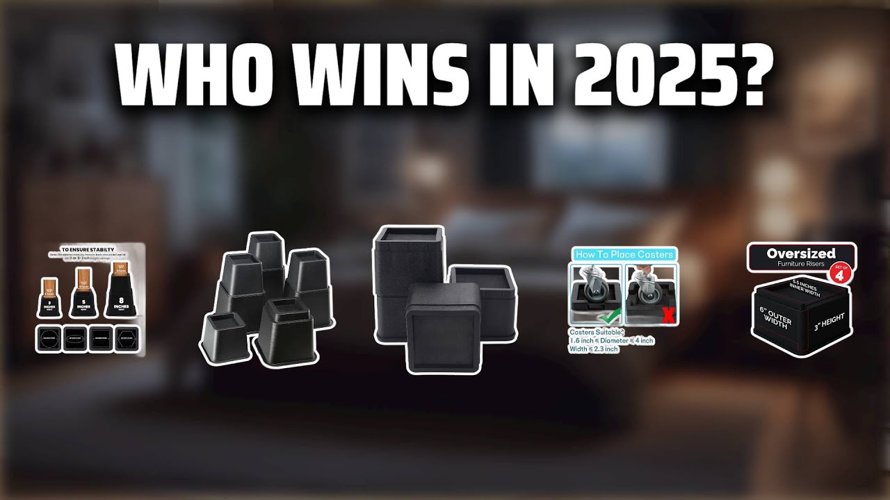 The Top 5 Best Bed Risers in 2025 - Must Watch Before Buying!