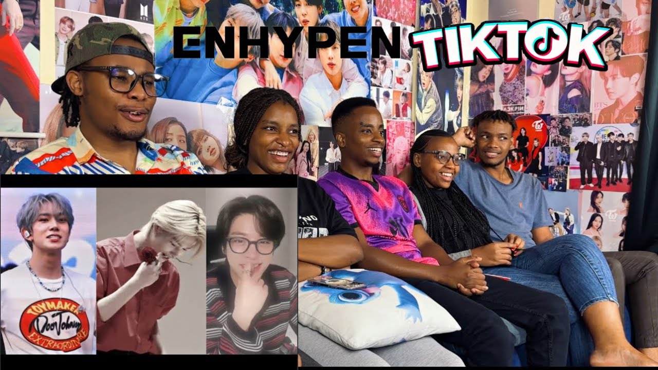 Лучшие тикток-редакты ENHYPEN + подборка мемов №3 для @LennyLen (РЕАКЦИЯ)
