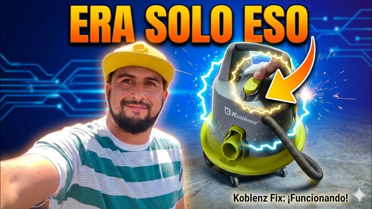Aspiradora no arranca por falso contacto 