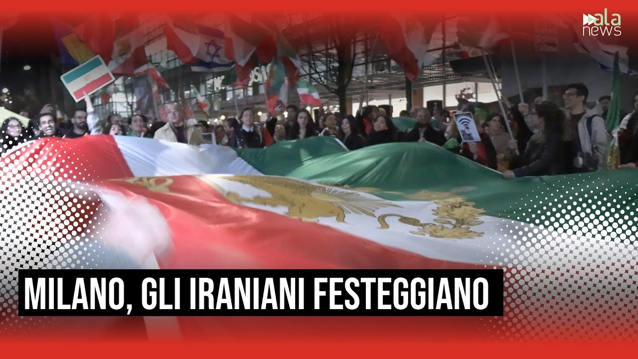 Milano, gli iraniani festeggiano Chaharshanbe Suri. 