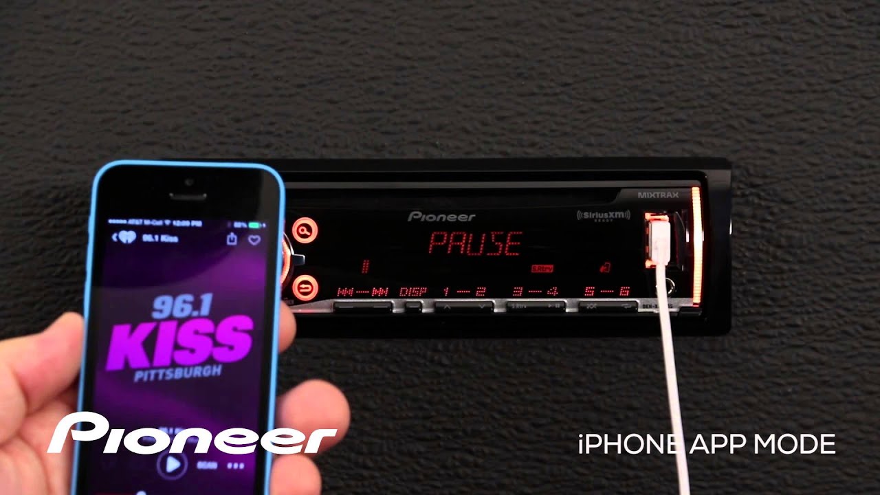 How To - DEH-X3700UI - iPhone App Mode