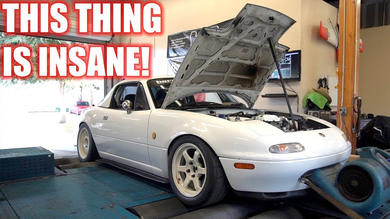 SR20 MIATA MAKES BIG POWER!
