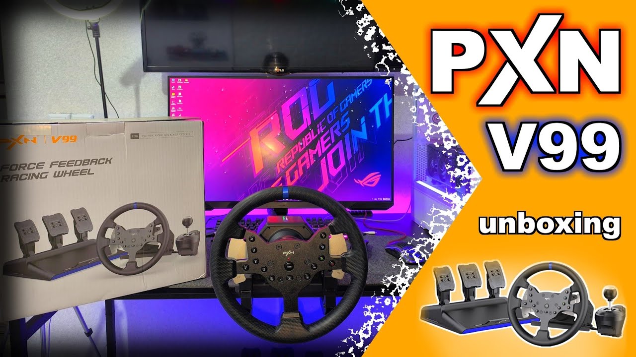 آنباکس و تست و بررسی فرمان بازی pxn v99 | آیا ارزش خرید داره؟