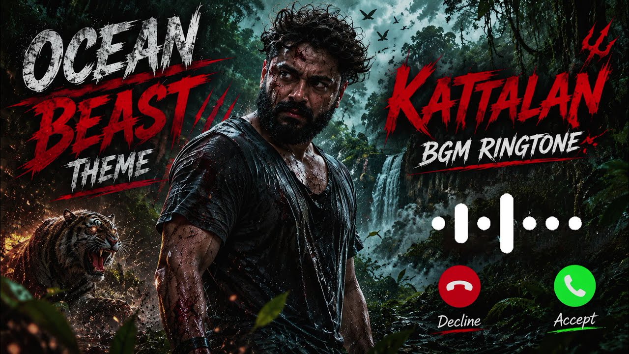 Kattalan Bgm Ringtone || Ocean_Beast_Theme || New Bgm Ringtone || Ravi Basrur || Bgm ringtone status