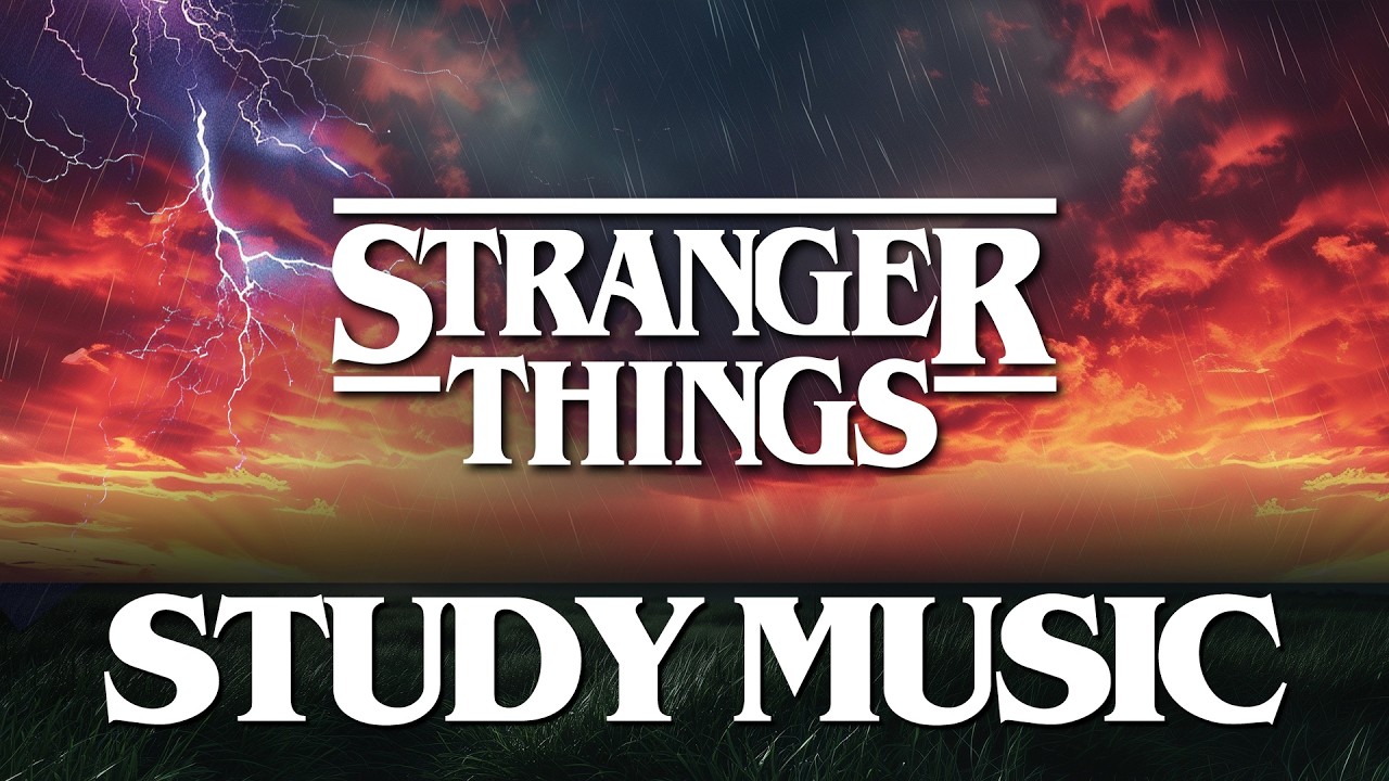 Farewell to Hawkins | 1 Hour Study and Relaxation Music in the style of Stranger Things