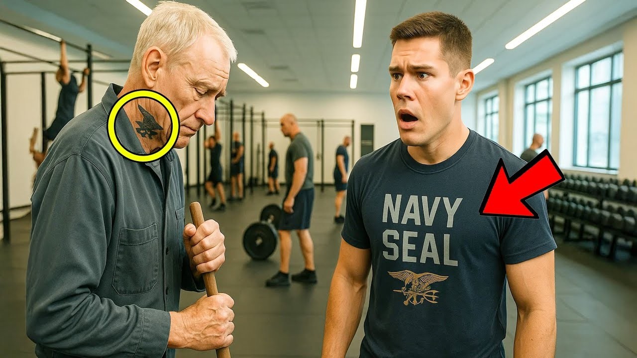 Nur ein stiller Hausmeister im SEAL Studio – bis jemand das Tattoo an seinem Hals erkannte