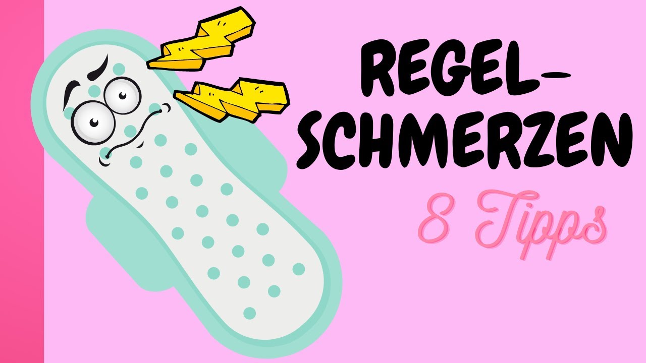 8 Tipps gegen Regelschmerzen | Schmerzfrei durch die Periode ✅