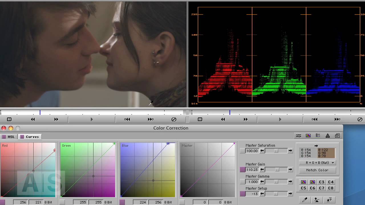 Avid Screencast #26: Color Correction Basics V - Matching Two Shots Part I