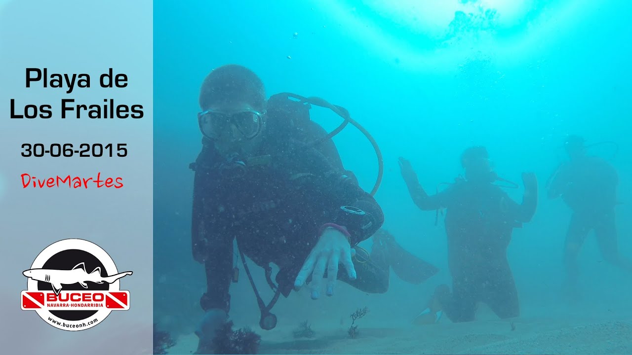 Playa de los Frailes - 30-06-2015 | Buceo Hondarribia
