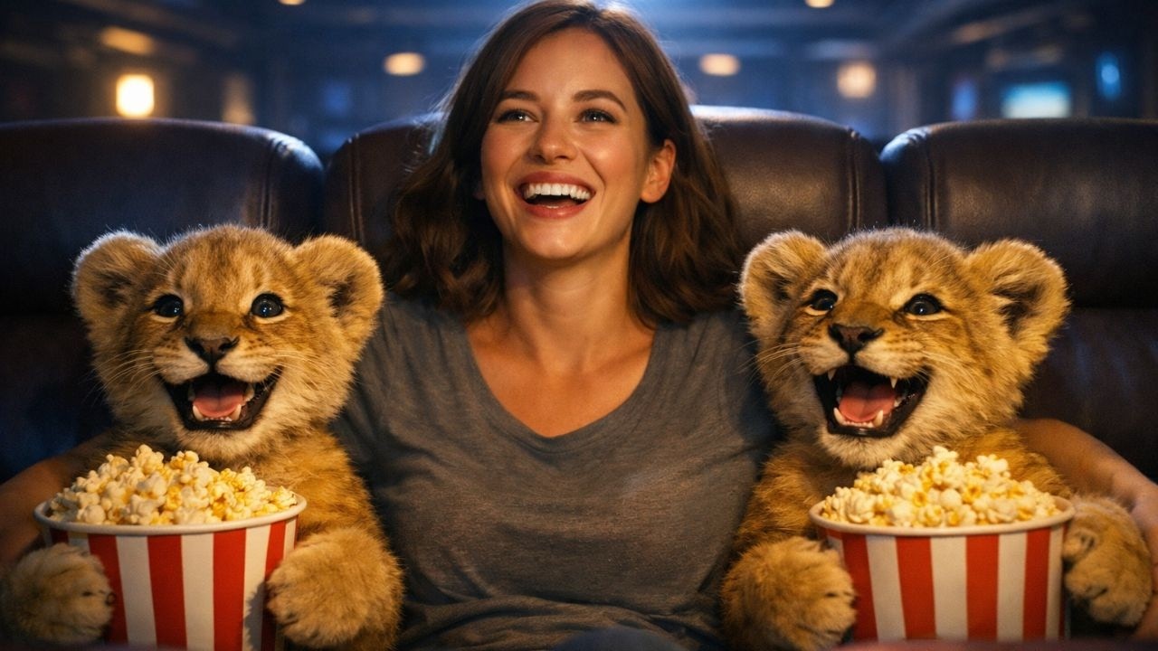 The Human Started Movie Night — The Predator Cubs Took Over the Couch I Sci-Fi Story