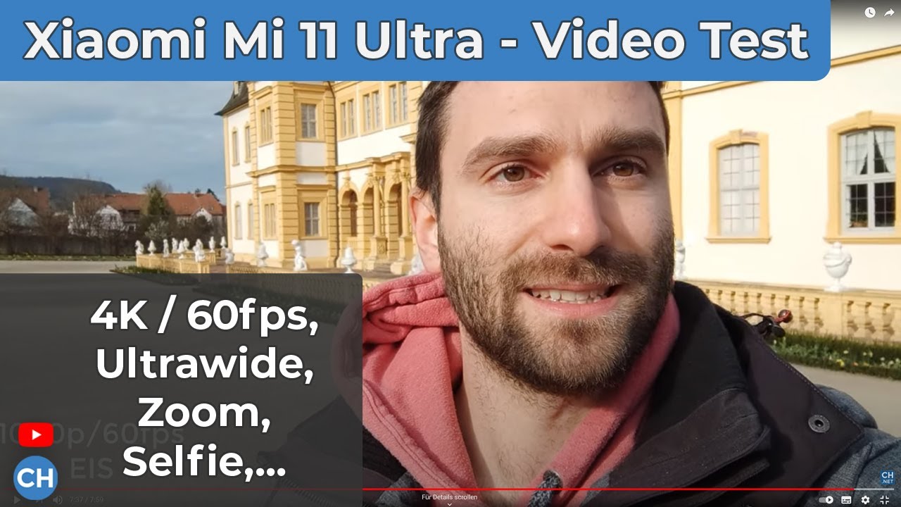 Xiaomi Mi 11 Ultra Video Test (4K, 60FPS, Ultrawide, Selfie, Zoom)