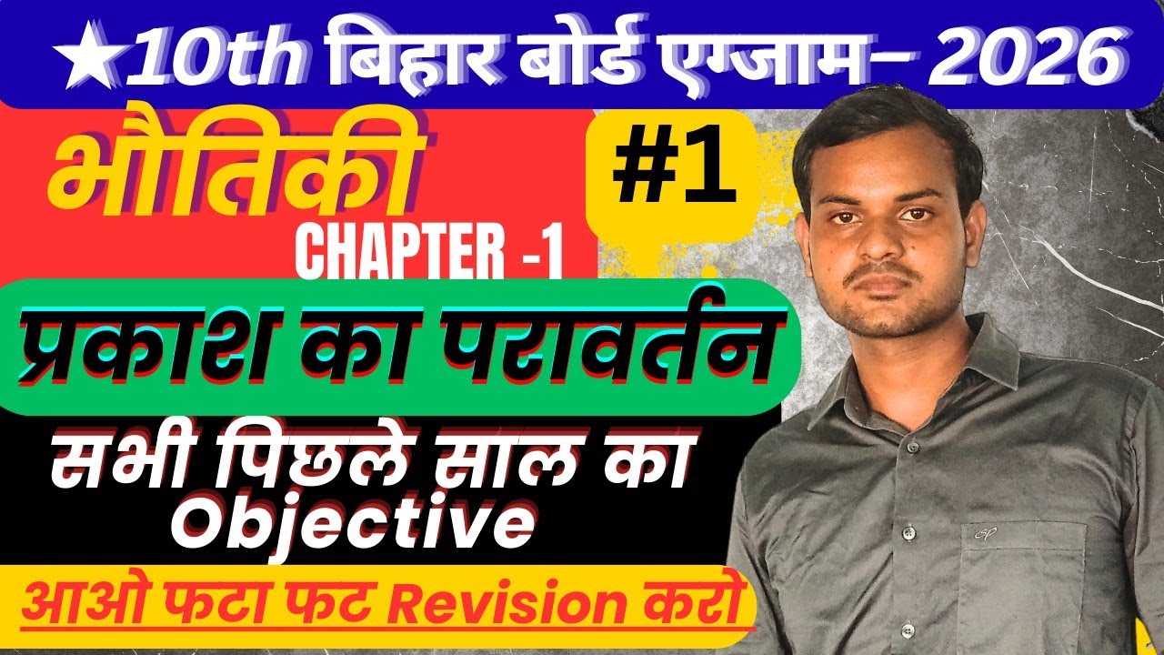 प्रकाश का परावर्तन | Reflection of Light के Previous year Question | 10th Physics📢Science #mistarsir