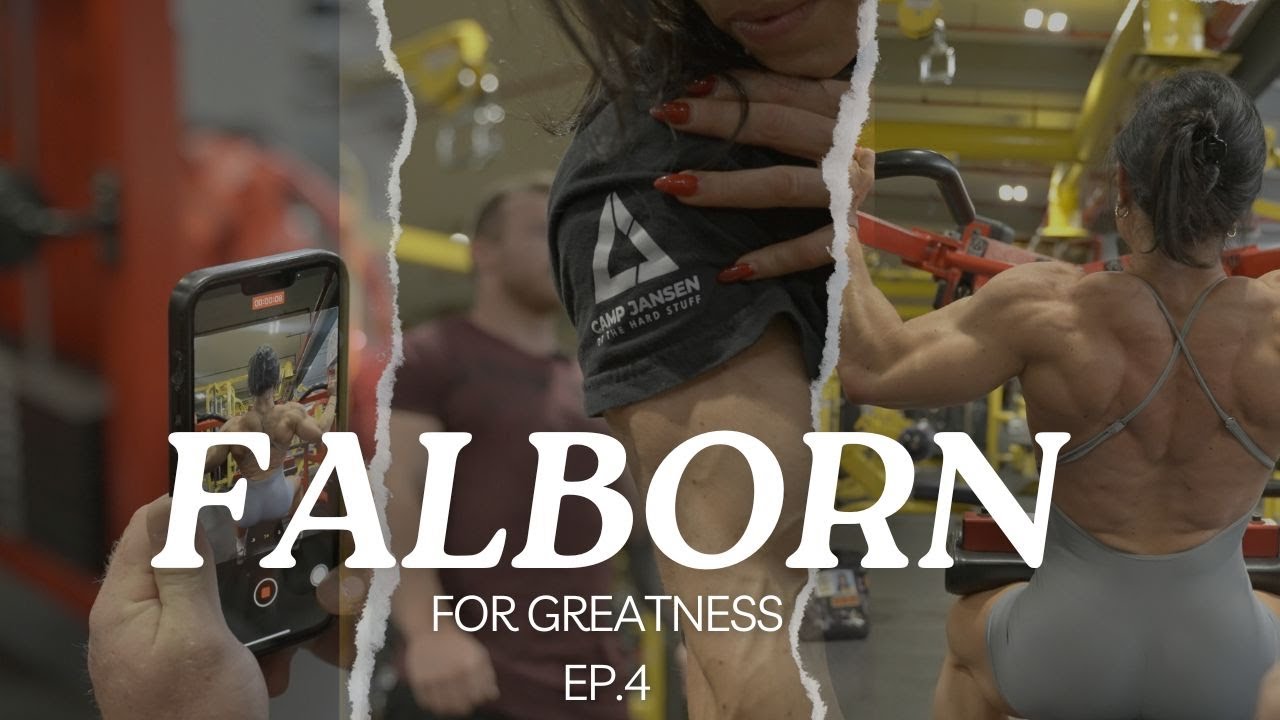 FalBORN for GREATNESS Series: Ep. 4: 8 days out from Pro Debut with Coach @justinjacobyIFBB