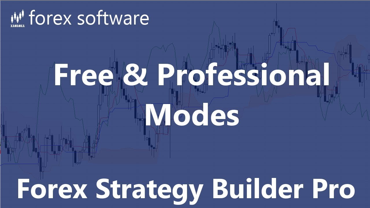 Forex Strategy Builder Professional - Free and Professional Modes