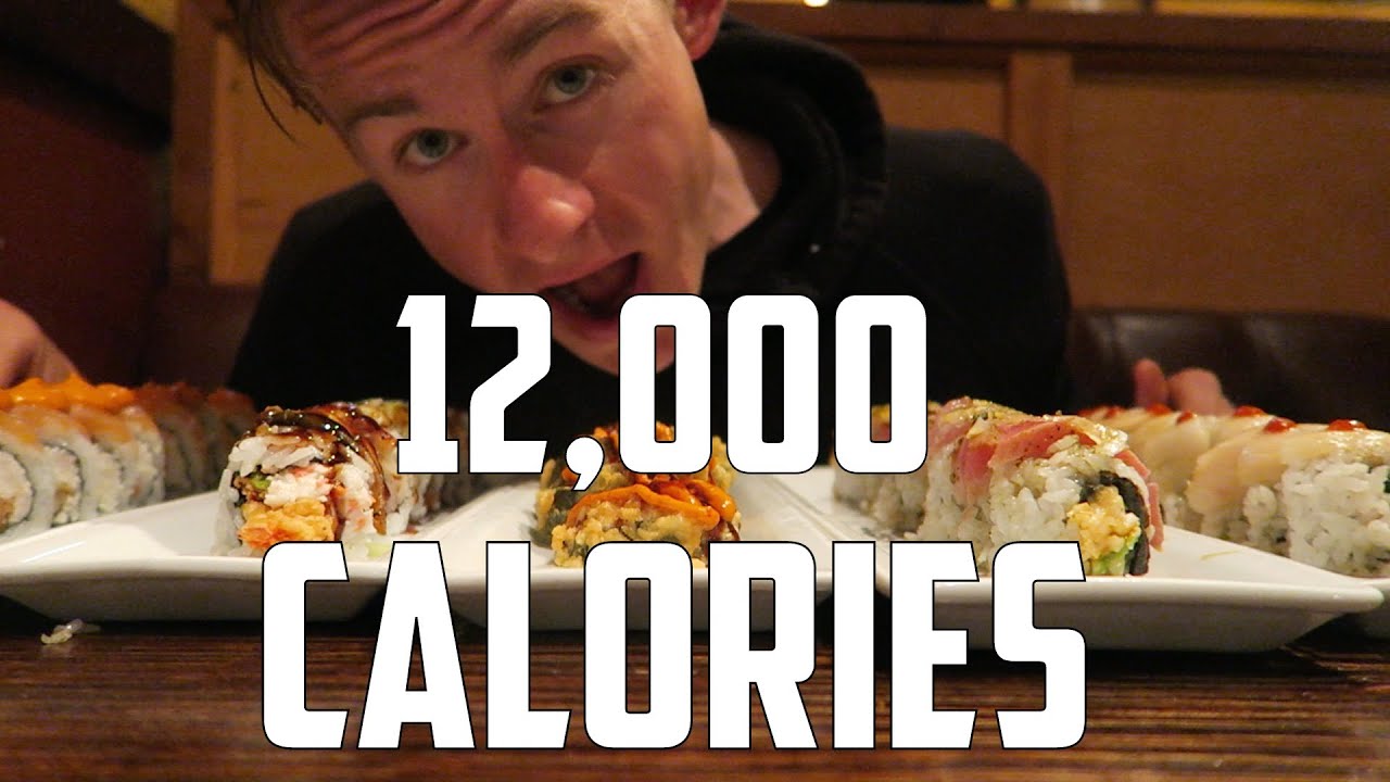 AYCE SUSHI CHALLENGE | Более 12 000 калорий!
