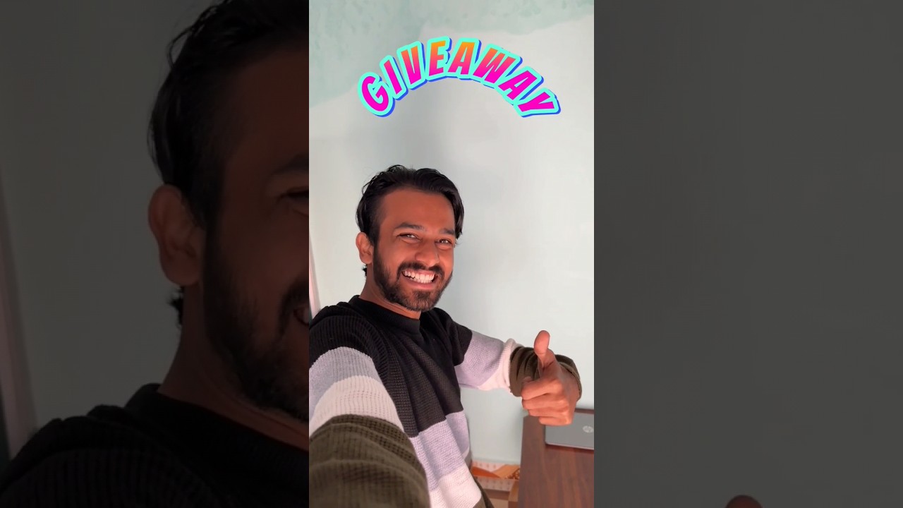 GIVEAWAY 🎁 100k Special 😃 #shorts #minivlog #vlog #giveaway