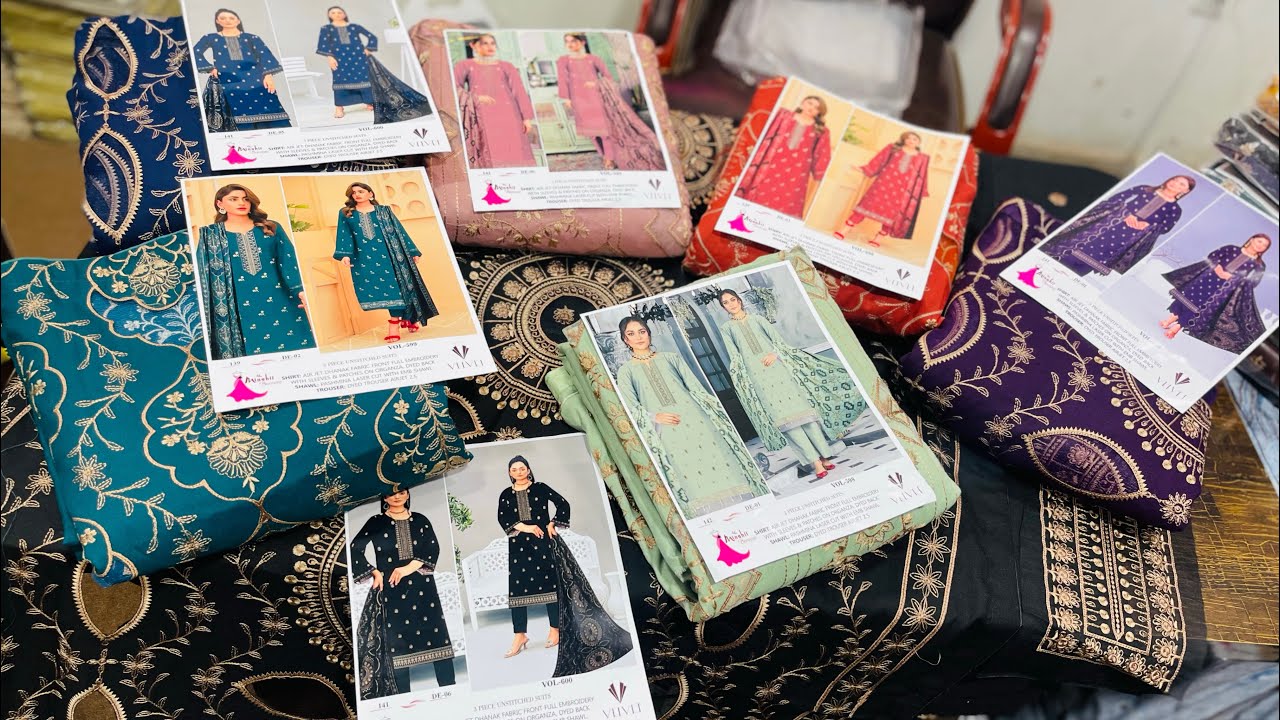 Winter Collection 2025 pakistani designer bareeze style embroidery Shawls Suite 3pcs!