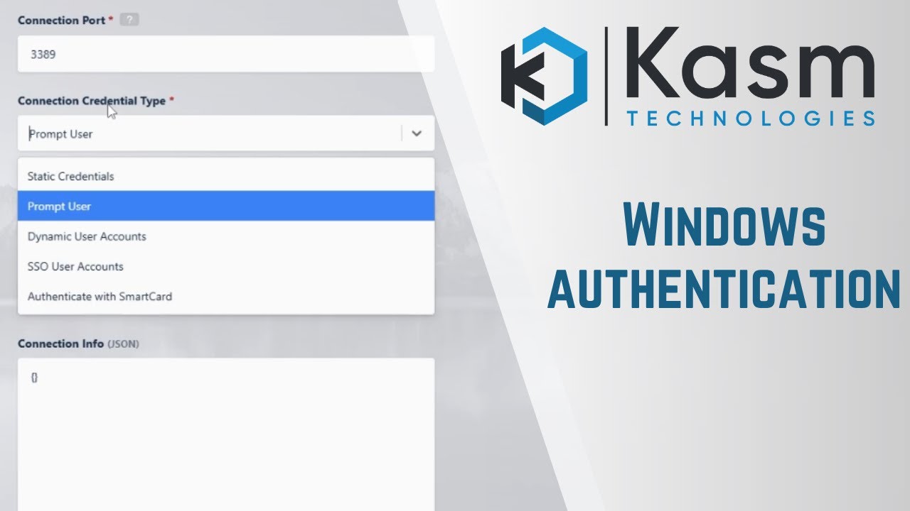 Kasm Workspaces - Windows Authentication