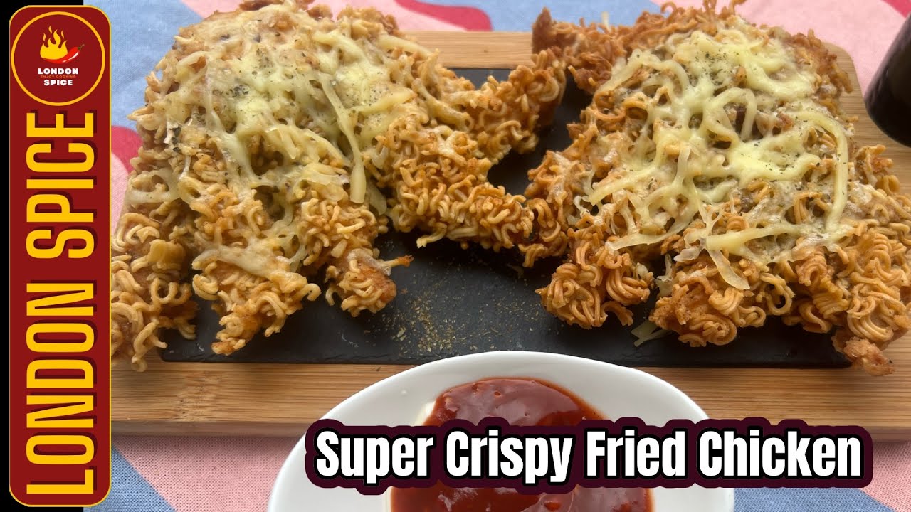 Super Crispy Fried Chicken | How To Make Super Crunchy & Crispy Chicken | London Spice