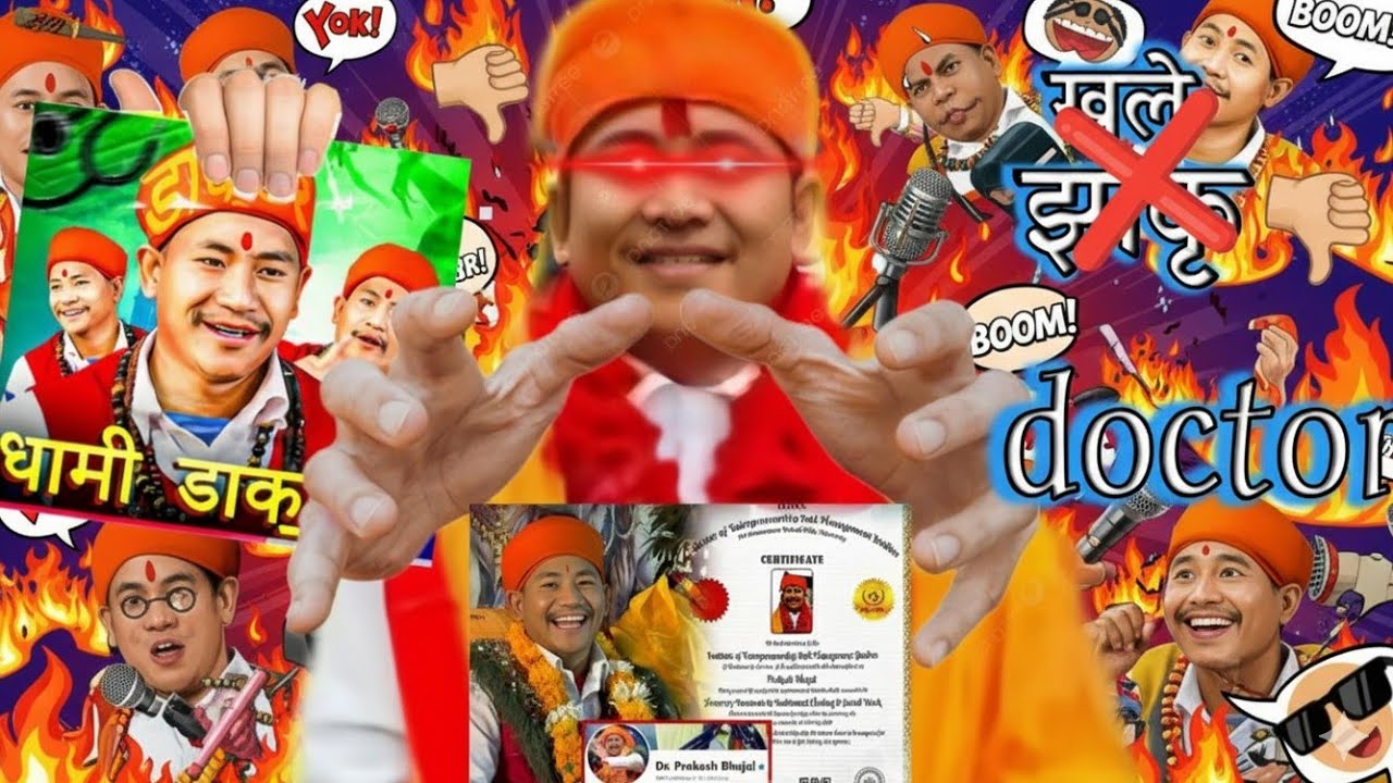 Rk solti - DR Prakesh bhujel Ban  Jhakri | fake doctor roast video | @zalanGM 