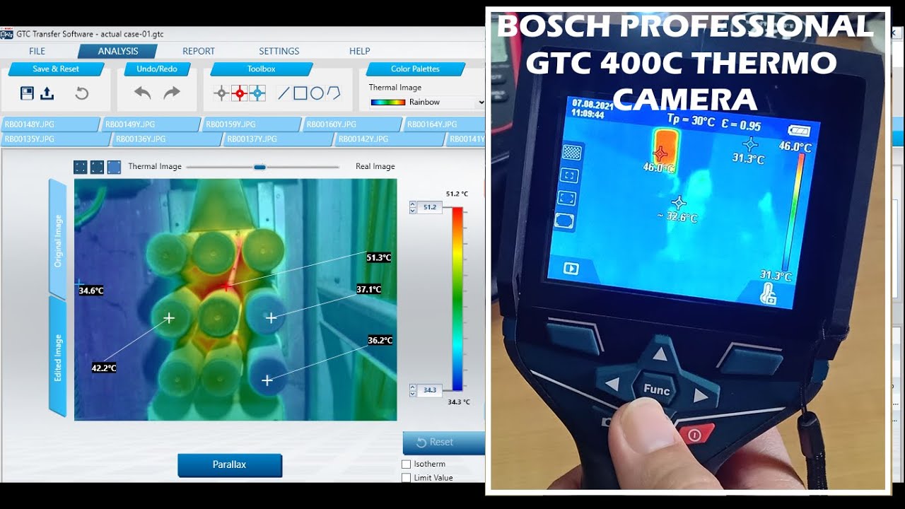 [ENG SUB] Bosch Professional GTC 400C Thermo Camera- An Owner's Review