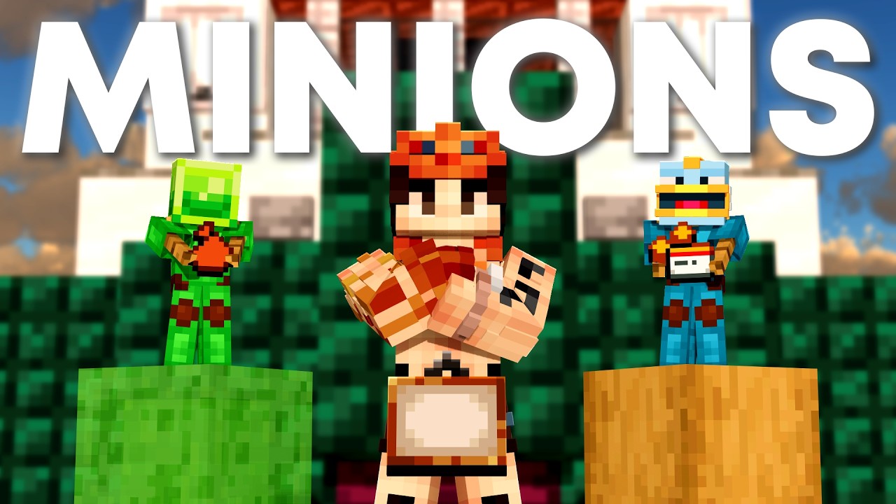 НОВЫЙ* ПОЛНЫЙ гайд по миньонам (Hypixel Skyblock)
