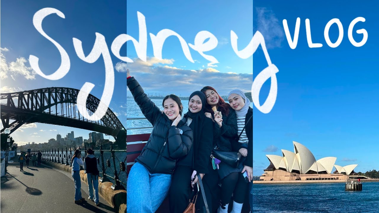 TRAVEL WITH US TO SYDNEY 🇦🇺 vacation vlog, places to visit, food recs