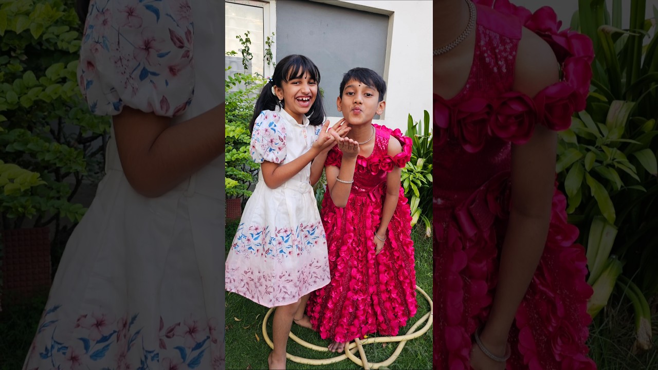 Tom 🍓 Jerry (Nandu&Ammu)Real End Twist😍🎈 #shorts #viral #v5familyshow