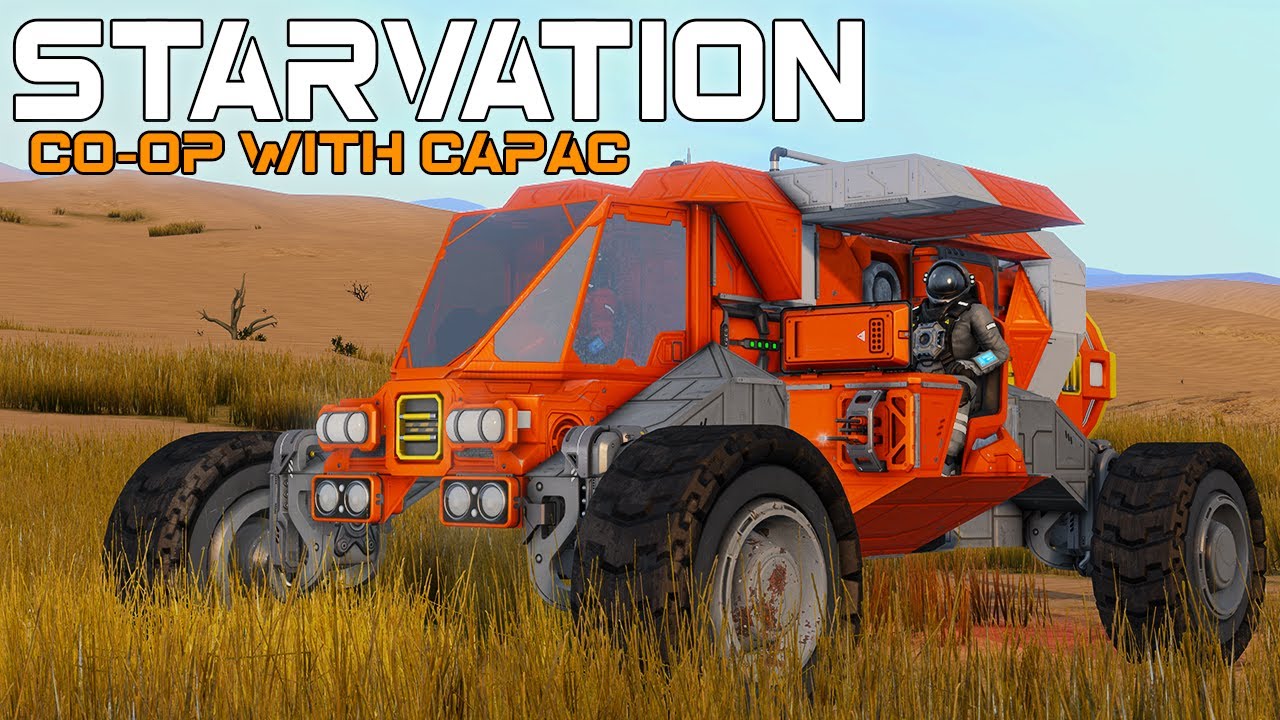 Starving with Capac | Space Engineers Co-op Survival, Vanilla adjacent