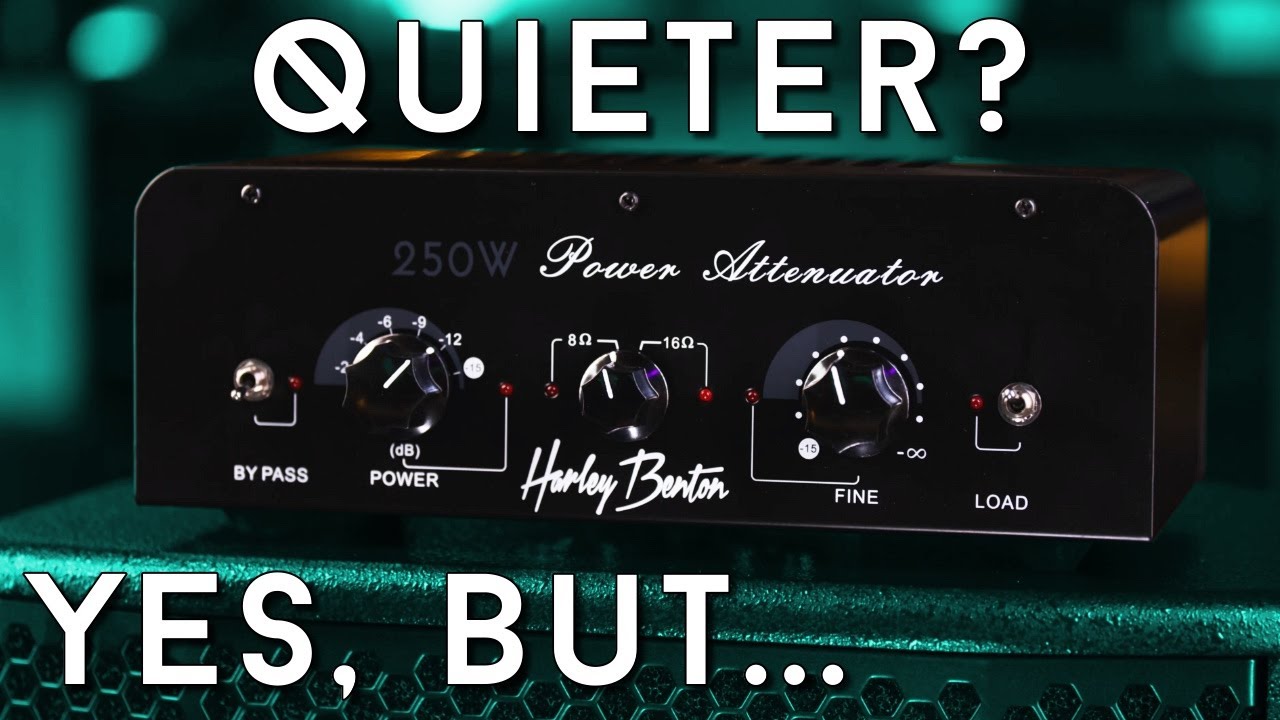 HALF of it works! Harley Benton 250W Power Attenuator