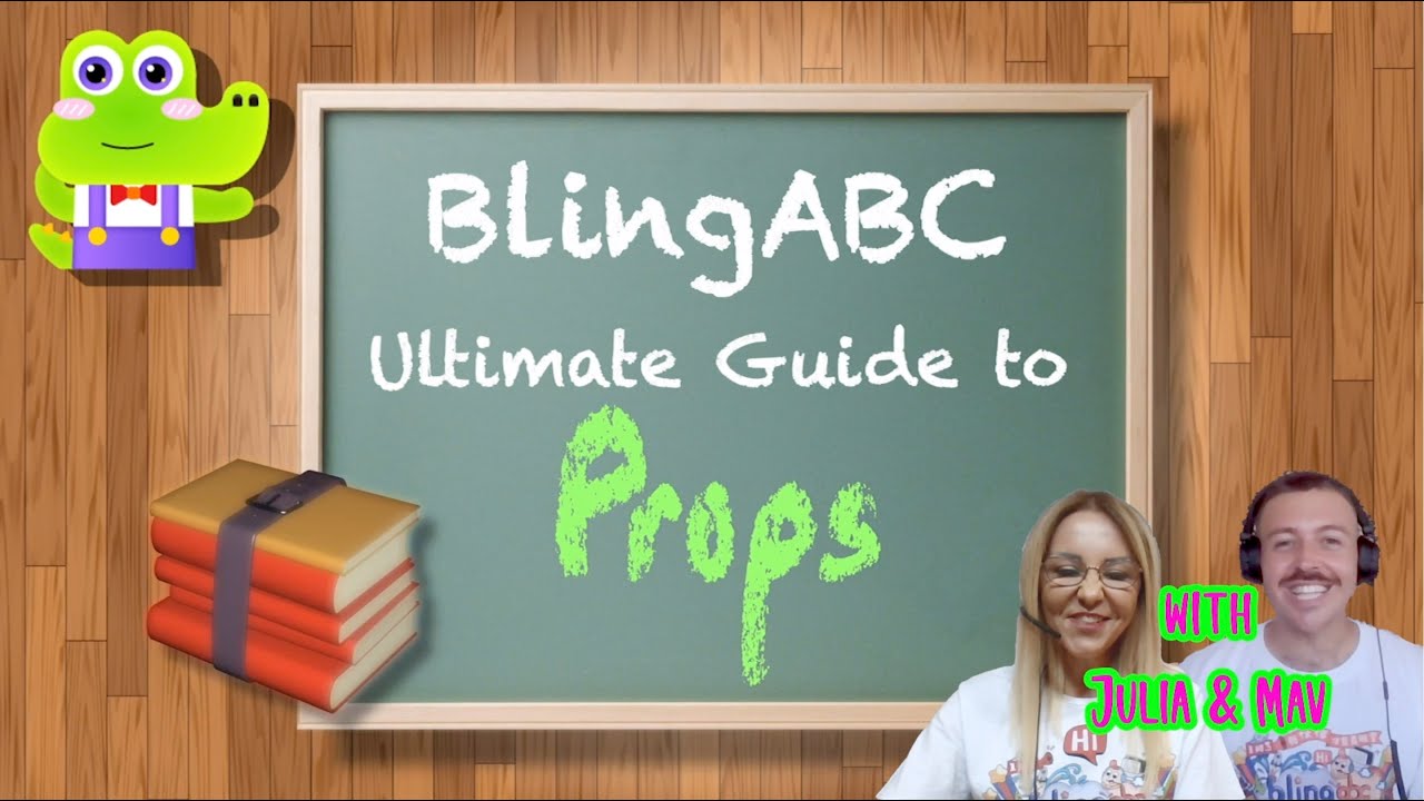 The Ultimate Guide to Using Props in the Online Classroom | BlingABC