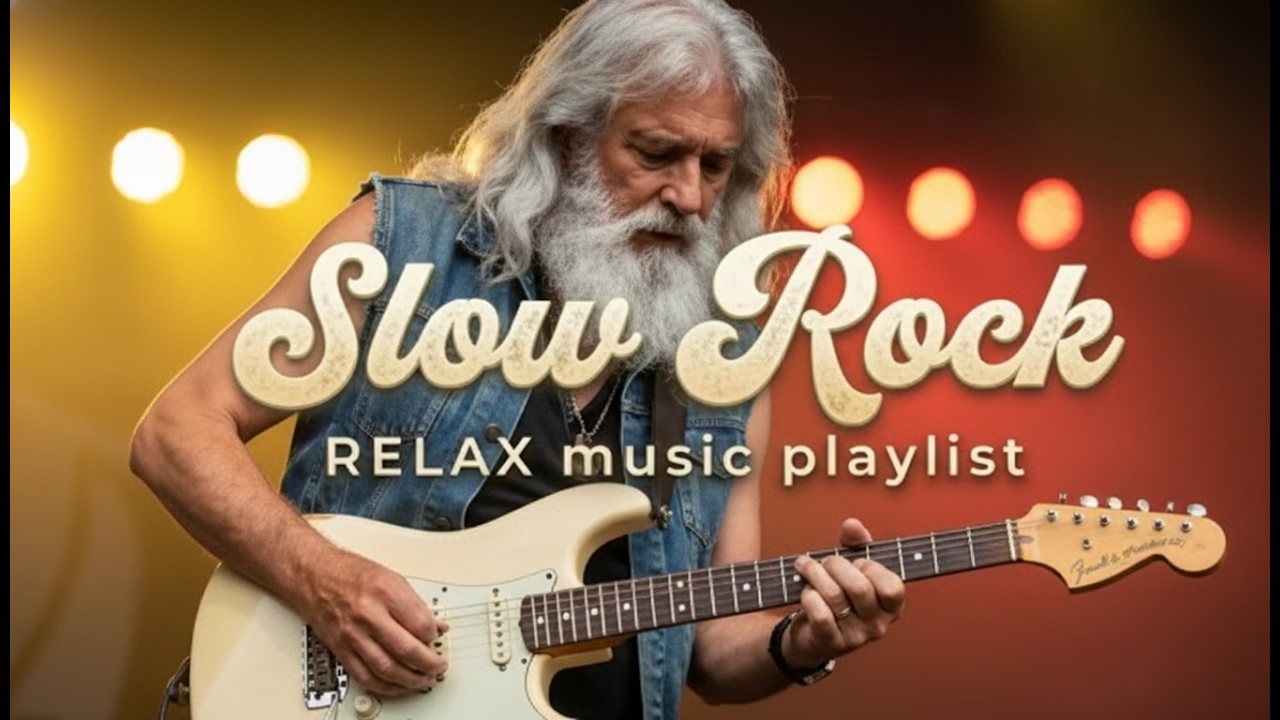 🌙 MIDNIGHT ROCK BALLADS | RELAXING SLOW ROCK SONGS FOR LATE NIGHT