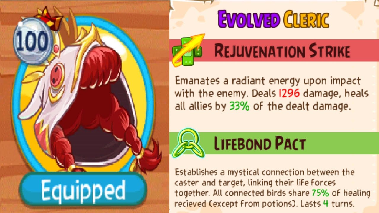Angry Birds Epic: Subzero | The NEW Evolved Cleric Class