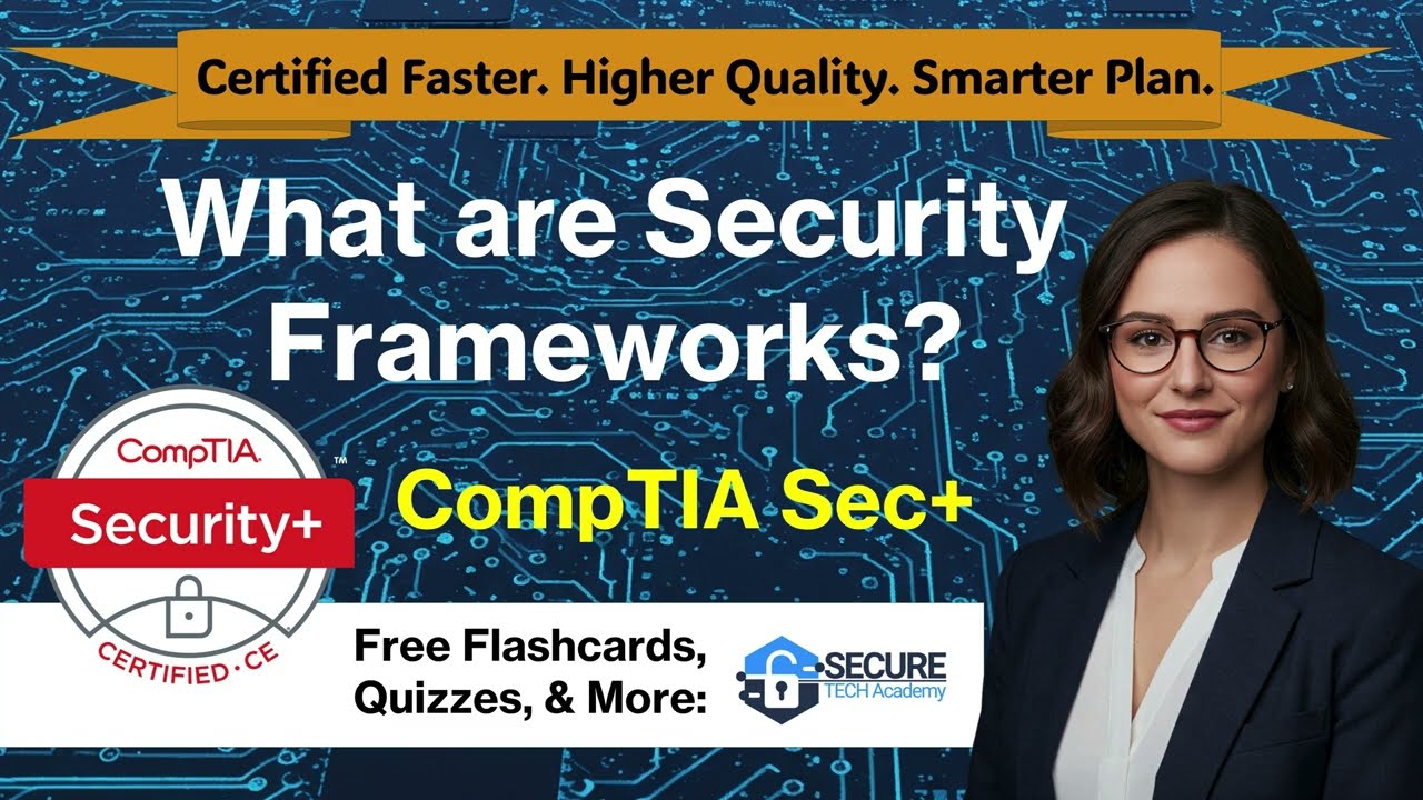 📚Security Frameworks in Cybersecurity for Beginners | GRC Course 8 | CompTIA Security+