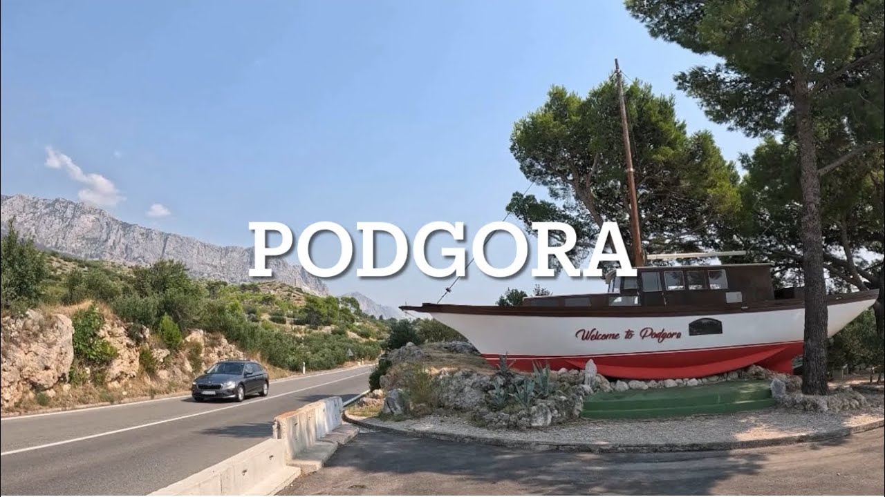 Podgora Promenade Walk - Peak of the season 13 August | Croatia 2025
