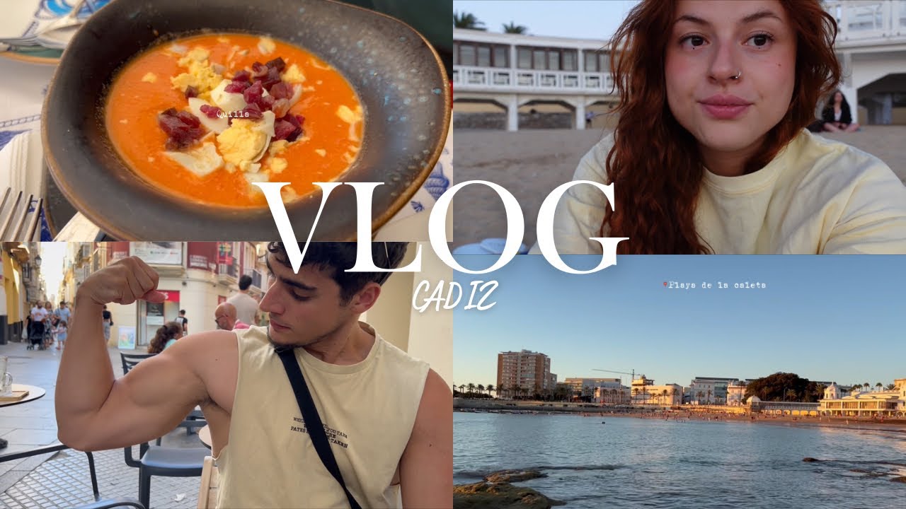 CÁDIZ: comida rica 🤤 , atarcederes 🌅, lecturas 📚, ansiedad 😥 y entrenamientos 🏋️‍♀️ 