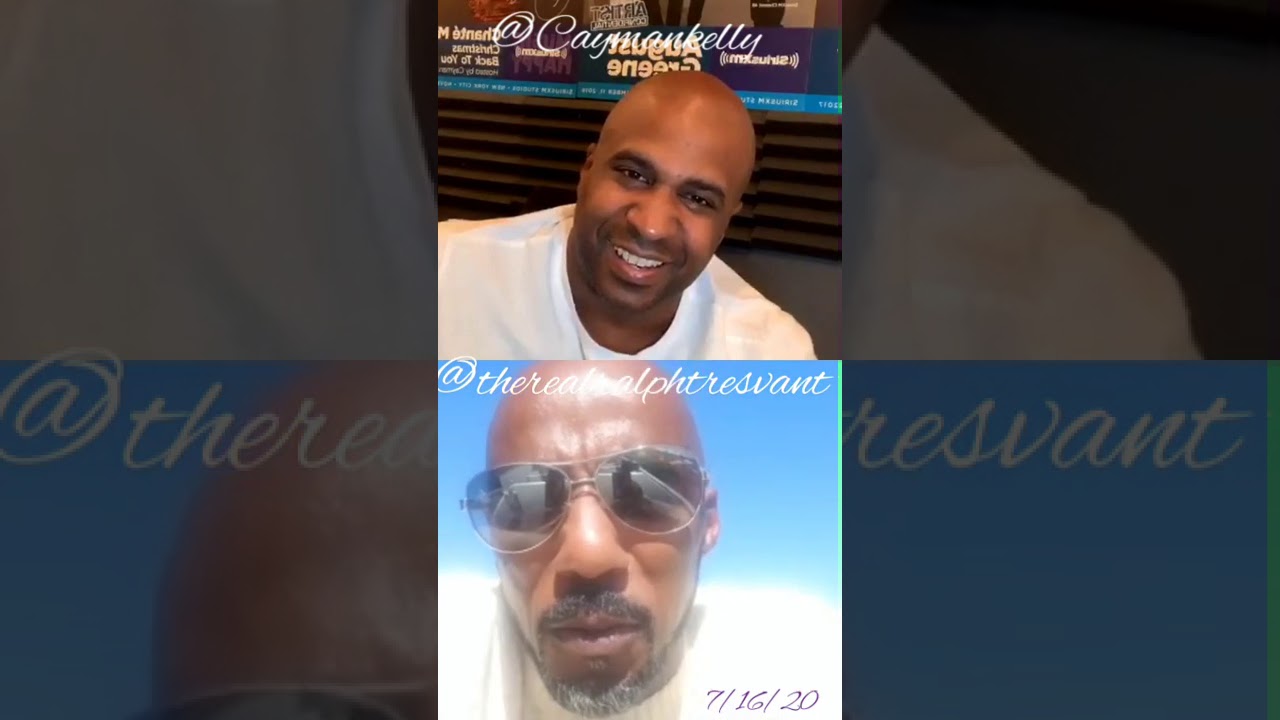 Ralph Tresvant #AllMine interview w/ @Caymankelly