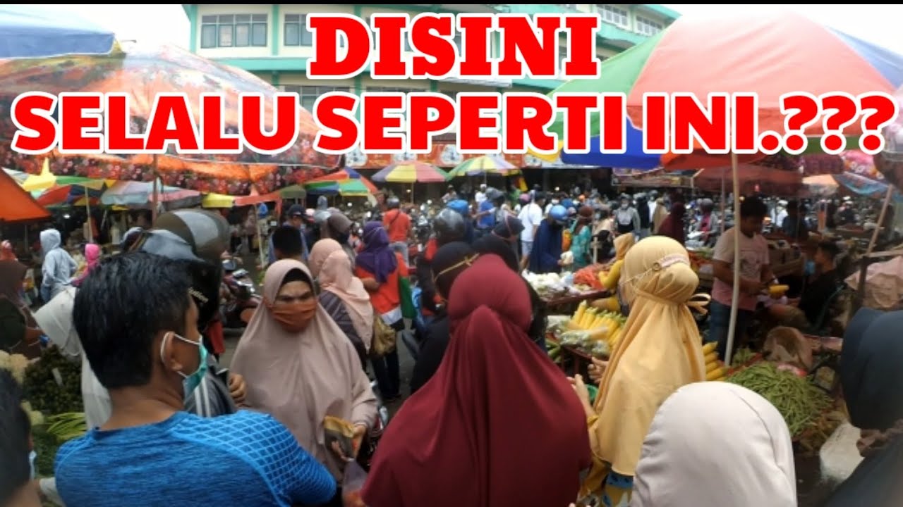 GREBEK PASAR PANDANSARI BALIKPAPAN - MOTOVLOG BALIKPAPAN