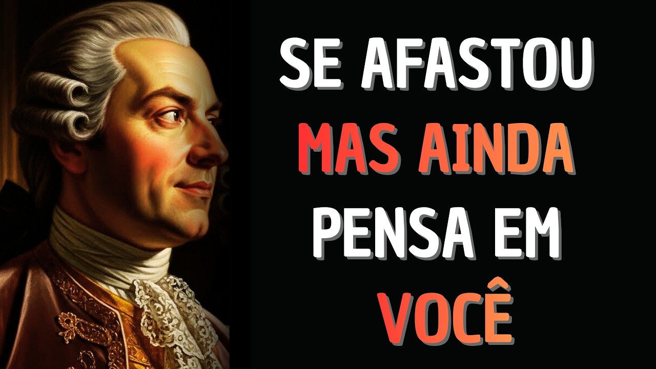 Essa pessoa se  afastou mas não te esqueceu - estoicismo