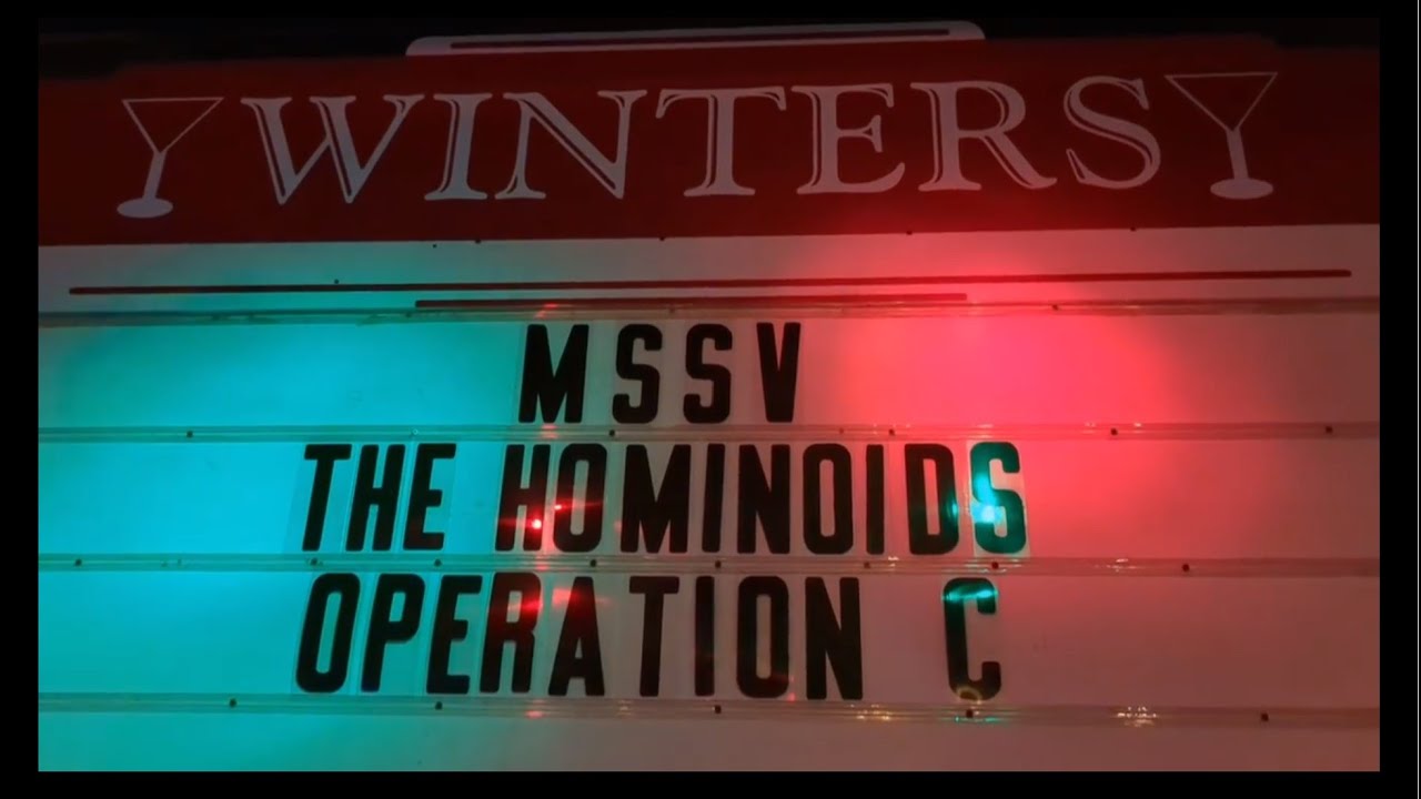 MSSV with The Hominoids live at Winters Tavern 13 Sept 2023