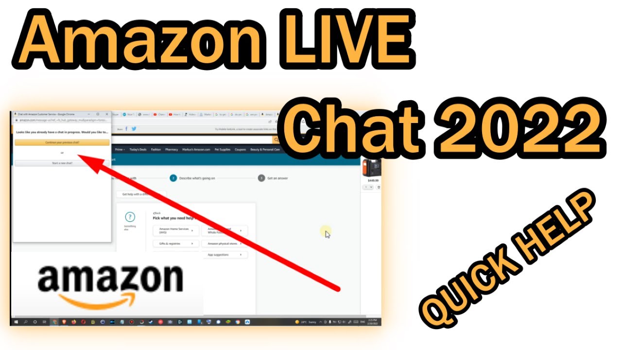 How to Contact Amazon Through Chat? (Live Chat) Amazon.com In 2022